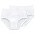 Schiesser Slip Original Classics (2er Pack) mit Eingriff weiß 7