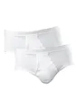 Schiesser Herren Sportslip Slip, Weiß (Weiss 100) 2er Pack, 7 EU