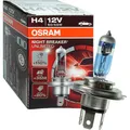 OSRAM H4 12V Glühlampe Fernscheinwerfer P43t 60/55 Watt 64193NBU