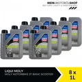 Liqui Moly Motorbike 2T Basic Scooter JASO Motorrad Motoröl 8x1 Liter = 8 Liter