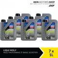 Liqui Moly Motorbike 2T Basic Scooter JASO Motorrad Motoröl 7x1 Liter = 7 Liter