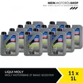 Liqui Moly Motorbike 2T Basic Scooter JASO Motorrad Motoröl 11x1 Liter= 11 Liter