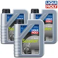 3x Liqui Moly 1619 Motorbike 2T Basic Scooter Motoröl Roller mineralisch 1L