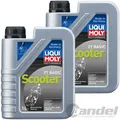 2x1L LIQUI MOLY MOTORÖL SCOOTER STREET 2TAKT BASIC passend für API TC JASO FB