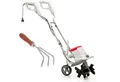 ikra GmbH Elektromotorhacke IET 1030, 30 cm Arbeitsbreite, 30 cm Schnittbreite, mit Handgrubber, Sicherheitsschalter, höhenverstellbarer Hacksporn, Transportrad