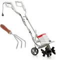 Elektro Bodenhacke 1080W Motorhacke Kultivator 30cm Gartenfräse IKRA