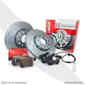 Zimmermann Sport Bremsscheiben + Beläge für MERCEDES W203 R171 vorne