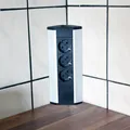 Steckdose für Küche und Büro  Ecksteckdose aus Aluminium und hochwertigem Kun...