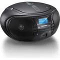 Karcher RR 5028D tragbares CD Radio (CD-Player, DAB+ Radio, Bluetooth, Batterie/Netzbetrieb, USB) - Schwarz