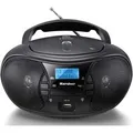 Karcher RR 5028D tragbares CD Radio (CD-Player, DAB+ Radio, Bluetooth, Batterie/Netzbetrieb, USB)