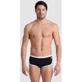 Arena Icons Shorts niedrige Taille Herren Einfarbig - Black-white - 7