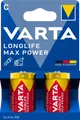 VARTA LONGLIFE Max Power C Blister 2 Alkaline Batterie