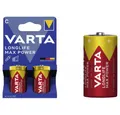 VARTA Varta 4714 LONGLIFE Max Power Baby C Batterien Akku Varta 4714 LONGLIFE Max Power Baby C Blister 2, Hohe Leistung und Zuverlässigkeit