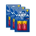 3x Varta 4714 Longlife Max Power C Baby Alkaline Batterien MN1400 LR14 1,5V