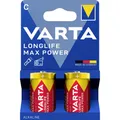 Varta VARTA Longlife Max Power C Blister 2 Baby (C)-Batterie Alkali-Mangan 78...