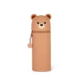 Kawaii - 2-In-1 Silicone Pencil Case - Teddy Bear