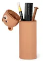 Legami 2-in-1 Mäppchen TEDDY BÄR aus Silikon - Kawaii Federmäppchen,Stiftehalter