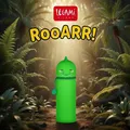 LEGAMI Federmäppchen Stiftehalter 2in1 DINO KAWAII Stifte Köcher Box Silikon
