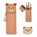 Legami Mäppchen Kawaii Teddy Bear 2in1 Federmäppchen Schulmäppchen Stiftehalter