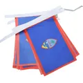 AZ FLAG - Fahnenkette Guam 6 Meter Mit 20 Flaggen - 21x14 cm - Amerikanische Girlande Flaggenkette 14 x 21 Cm