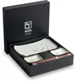 WestCraft Sushiteller SUSHI TELLER SET, Sushi Geschirr Set, Mehrteiliges Sushi-Set, (6 St), für 2 Personen Sushi-Teller, Schalen und Essstäbchen versch. Designs