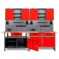 Ondis24 Werkstatt-Set "Werner + Klaus " - rot