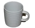 emeco Tasse Kaffeetasse 300 ml aus Porzellan 6er Set / weiß Kaffeebecher Tasse Bec, 6-tlg., Porzellan