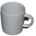 Kaffeetasse 300 ml aus Porzellan 6er Set / weiß Kaffeebecher Tasse Becher R300