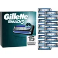 Gillette Mach3 Systemklingen 15er + Klingenhülle Ersatzklingen (15x) (54420719)