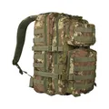 Mil-Tec US Assault Pack Tagesrucksack (20L) • Taktischer Militär Rucksack mit MOLLE-System • Bundeswehr Rucksack, Wanderrucksack, Reiserucksack für Outdoor, Camping & Einsatz • Vegetato Woodland, S