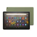 Fire HD 10-Tablet | 25,6 cm (10,1 Zoll) großes Full-HD-Display (1080p), 32 GB, olivgrün – mit Werbung.