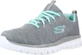 SKECHERS GRACEFUL TWISTED FORTUNE Grau