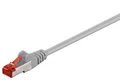 Cat6 Netzwerkkabel Patchkabel CAT.6 CAT & Gigabit LAN Kabel S/FTP grau 2m 2,0m