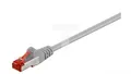 Kabel krosowy patchcord S/FTP (PiMF) kat.6 LSZH szary 2m 50887