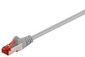 CAT 6 Netzwerkkabel S/FTP; CAT 6-0200 S/FTP PIMF GRAU 2m