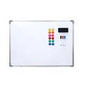 Whiteboard HWC-C84, Magnettafel Memoboard Pinnwand, inkl. Zubehör - 60x45cm