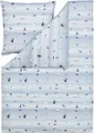 Estella Kuschelflanell Bettwäsche Arktis taube 155x220 cm + 80x80 cm