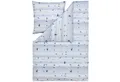 Estella Bettwäsche Arktis 4425 610 Taube, Flanell, 2 teilig, Seerobbe, Eisbär, Iglu, Tannenbaum