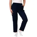 Normann Care Relaxanzug Damen Trainings Rehahose mit seitlichen Reißverschluß Jogginghose blau XL