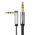 0,5m AUX Verlängerungskabel 3,5mm Klinke Stecker zu 3,5mm Buchse Klinkenkabel