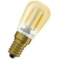 Osram E14 LED Vintage 1906 LED T26 5 Filament Lampe 1,6W wie 5W 2200K extra warmweiß Bernsteinfarbe