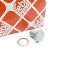 FEBI BILSTEIN 100551 Ölablassschraube mit Dichtring Verschlussschraube Ölwanne