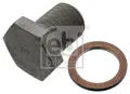 Febi BILSTEIN 100551 Schraube Stecker, Ölwanne für Alpina, BMW, BMW (Brillanz)