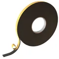 10m EPDM Dichtungsband Selbstklebend 15mm x 3mm | Moosgummi Dichtband für Fen...