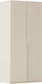 Kleiderschrank "Schrank Garderobe Ankleide Schlafzimmer Flur SERINA Eyecatcher", beige (champagner), B:101cm H:223cm T:61cm