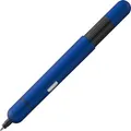 LAMY Druckkugelschreiber pico imperialblue Pocket Pen mit doppelter Druckmechanik, mit nur einer - 1 Stück (1225215)