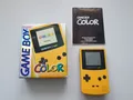 GBC Konsole Gelb OVP | neue Displayscheibe | GameBoy Color | TOP Zustand