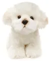 Uni-Toys - Malteser - 18 cm (Höhe) - Plüsch-Hund, Haustier - Plüschtier, Kuscheltier