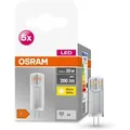 Osram LED-Leuchtmittel G4 1,8 W Warmweiß 200,m 5er Set 3,6 x 1,3 cm (H x Ø)