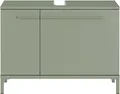 GERMANIA Waschbeckenunterschrank Waschbeckenunterschrank (1-St) Waschbeckenunterschrank mit Siphonausschnitt